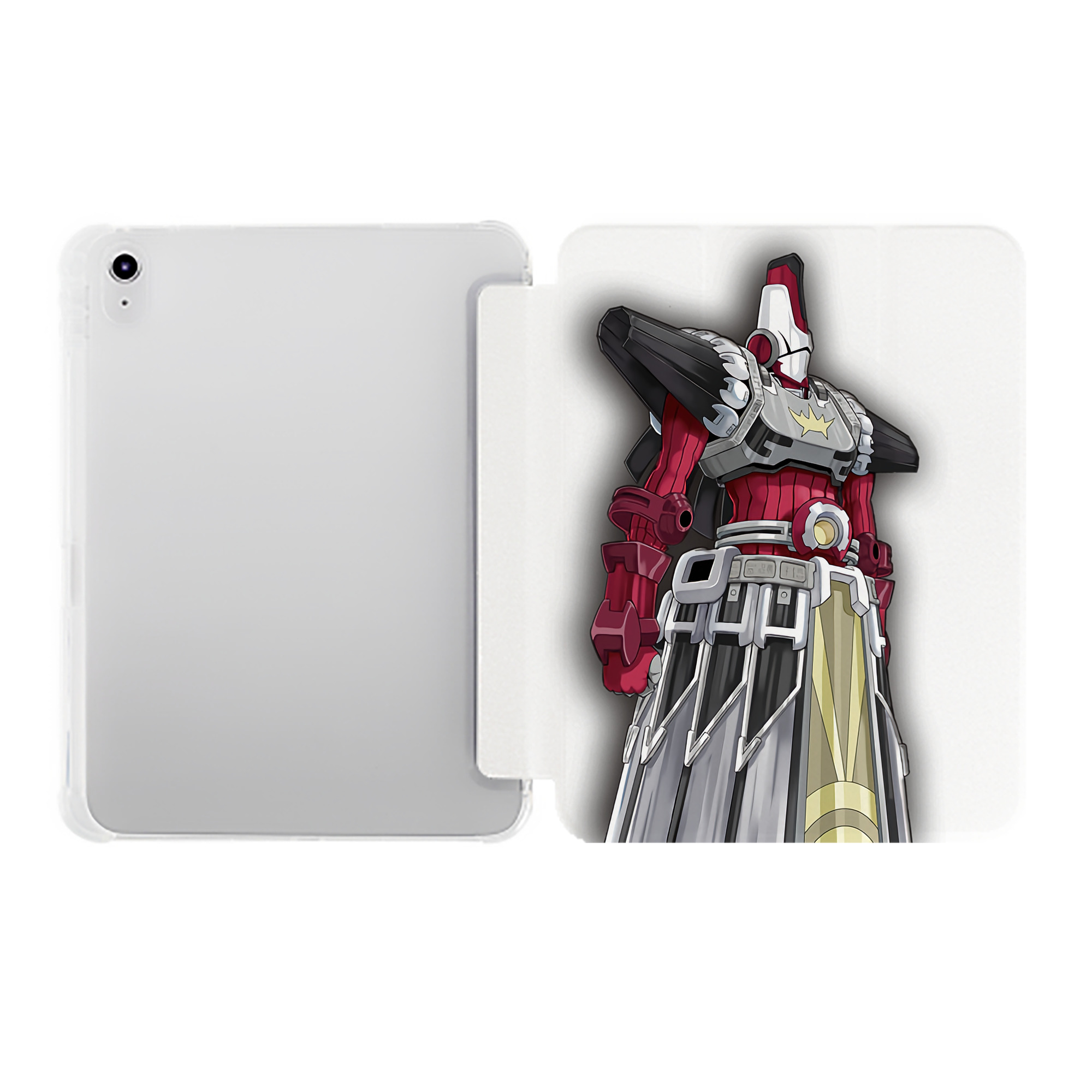 （画像用） 遊☆戯☆王 Yu-Gi-Oh! IPad ケース ペン収納付き 三つ折りスタンド PUレザー×シリコン 対応機種9.5/10.5/10.9インチ
